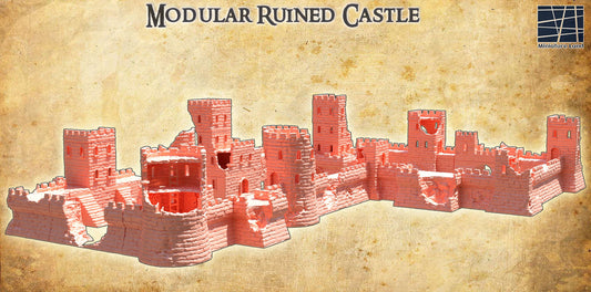 Modular Desert Castle ruins, Desert Ruins