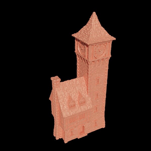 Medieval Clocktower, Clocktower