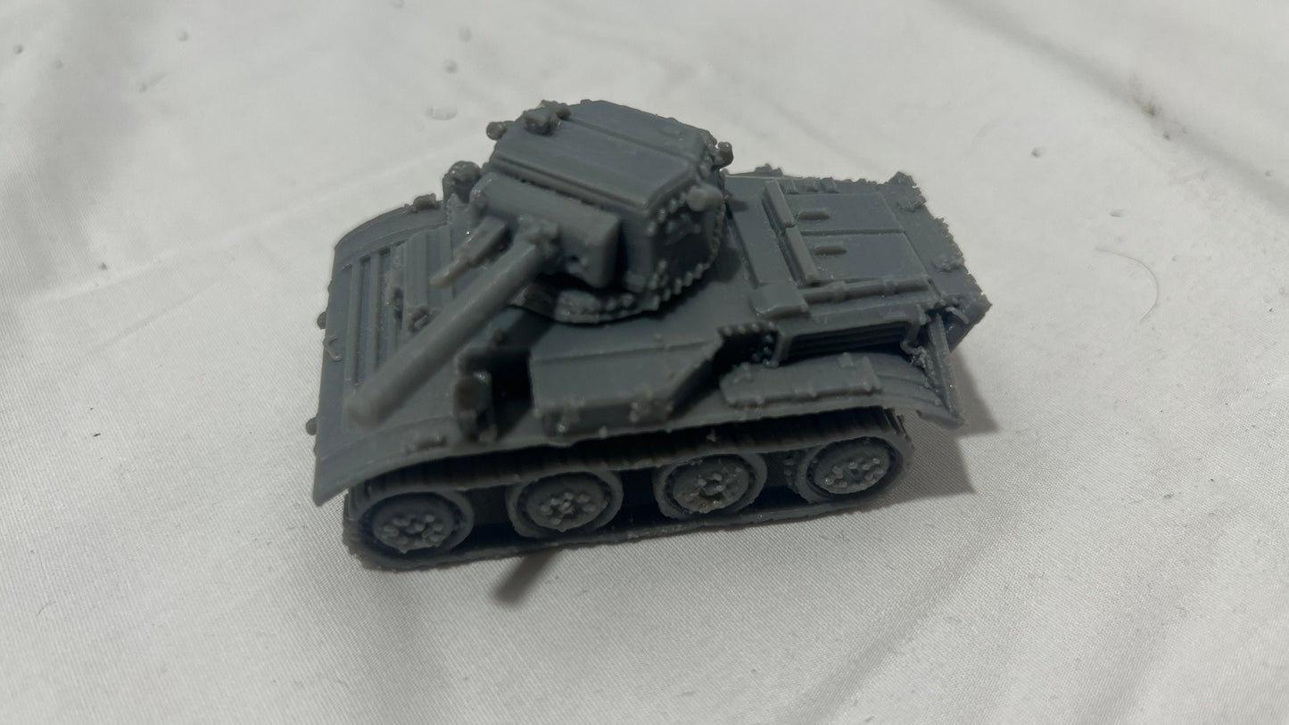 Tetrarch light tank, , Modern warfare, Tabletop terrain, WW2, British army,