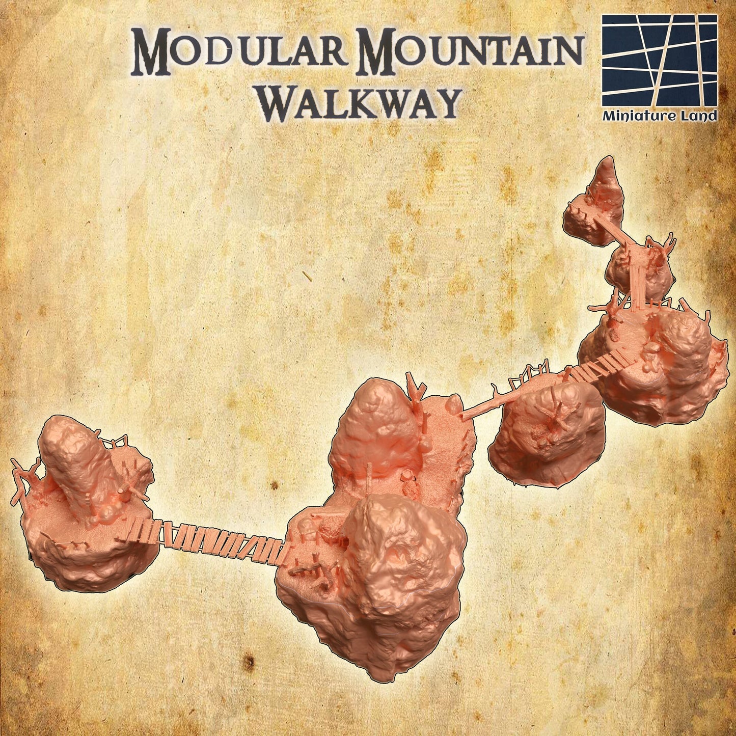 Mountain Walkway, modular bridges, mountain bridges