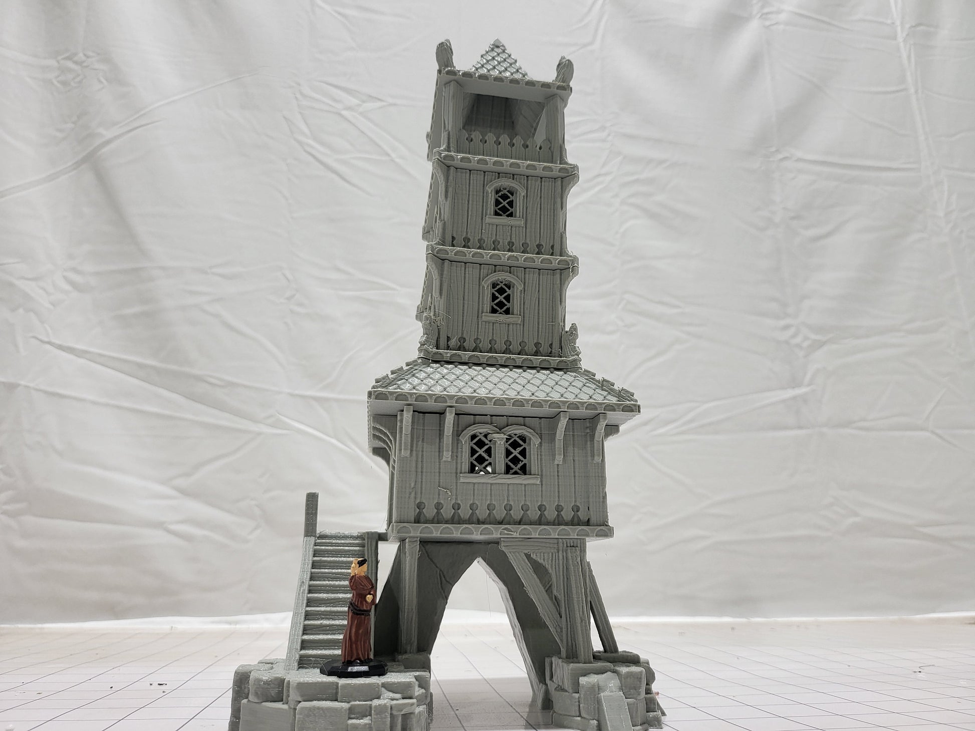 Lake District Tower House - Dungeons and Dragons - 28mm Terrain - Warhammer Terrain