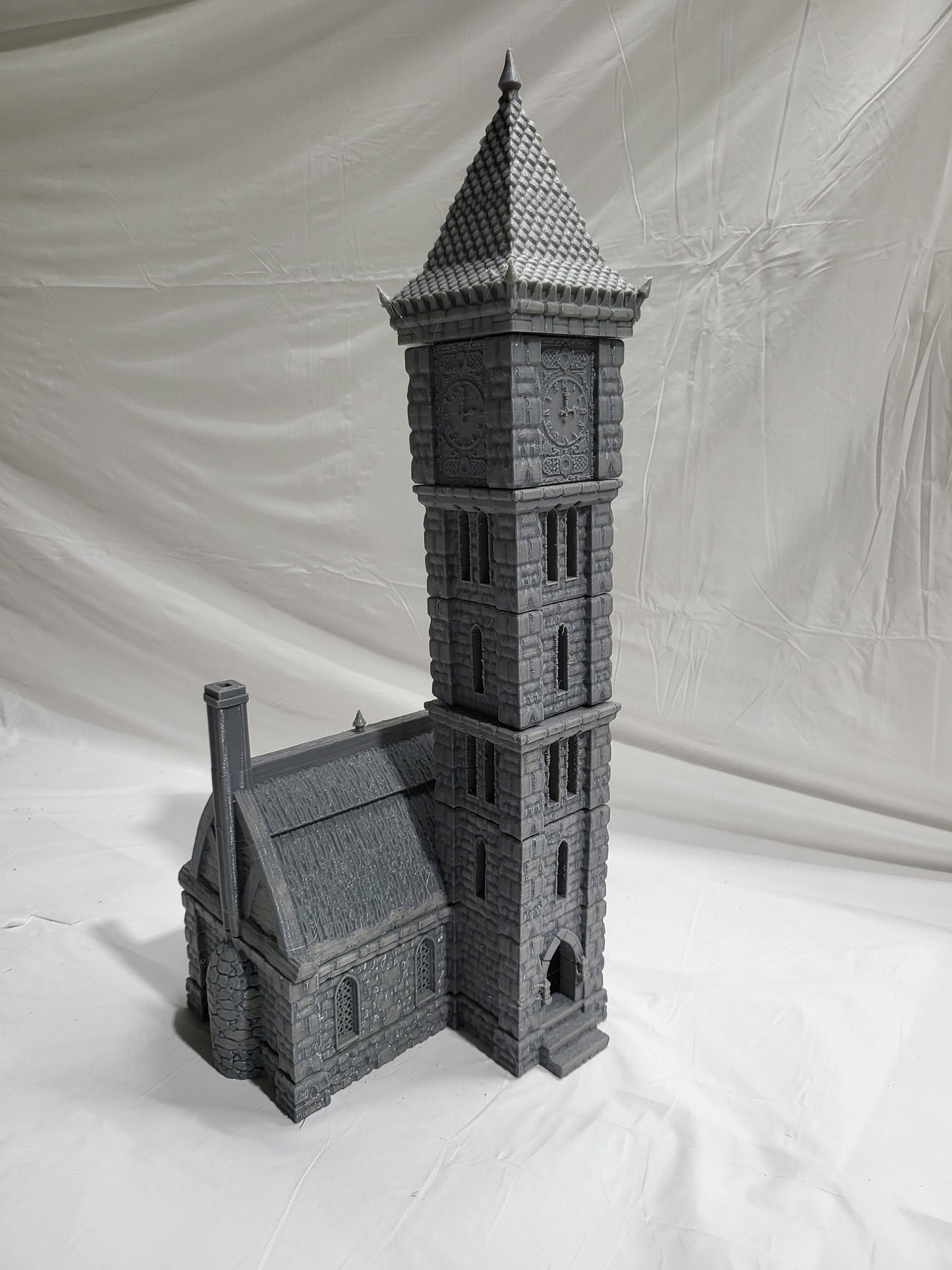 DnD Miniature, 40k Terrain, Train Terrain, Tabletop Town, Tabletop Game, Dnd Table, DND Terrain, DND Miniatures, gaming terrain, 28mm Castle, 28mm Terrain, warhammer, time keeper