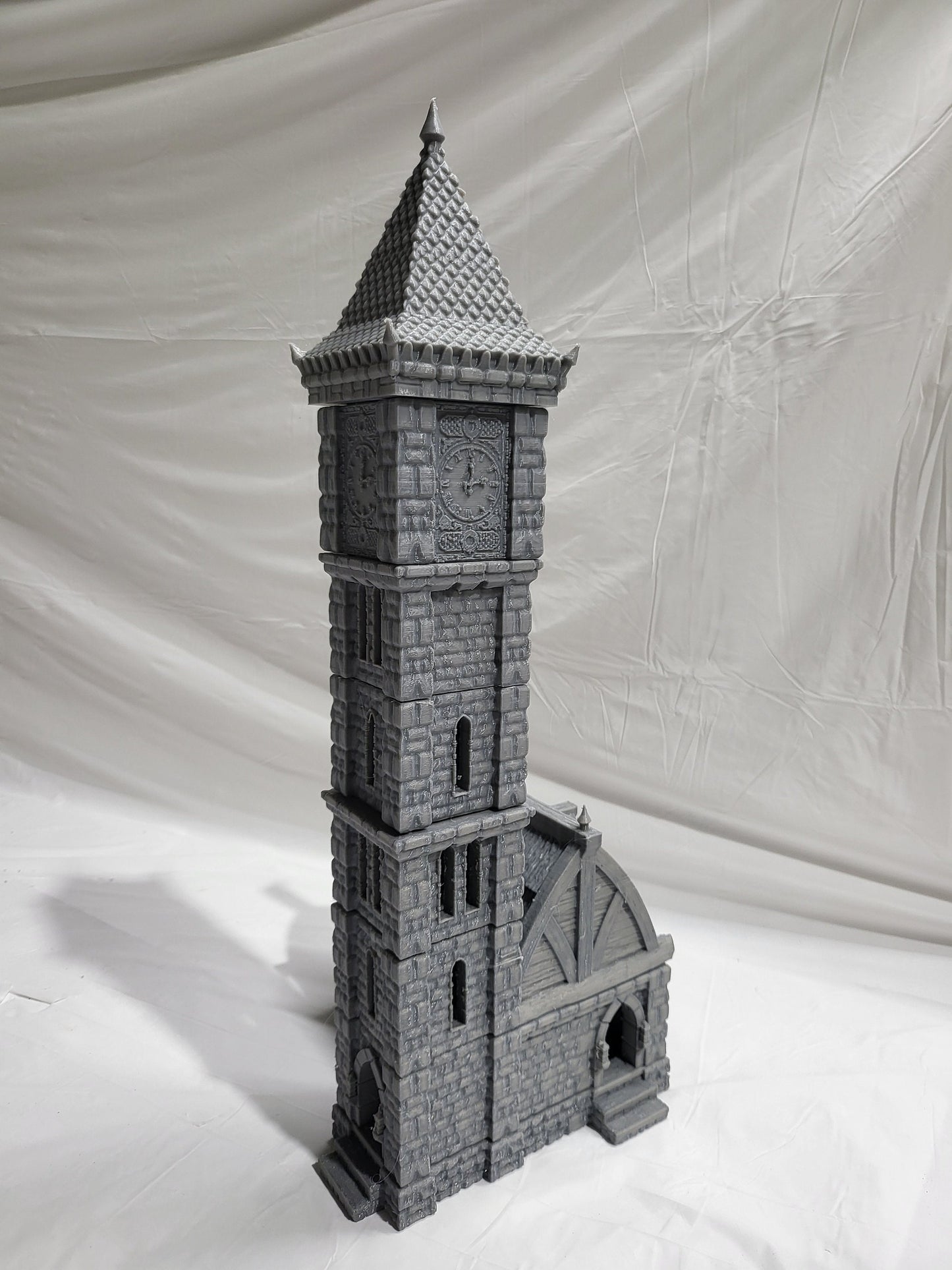 DnD Miniature, 40k Terrain, Train Terrain, Tabletop Town, Tabletop Game, Dnd Table, DND Terrain, DND Miniatures, gaming terrain, 28mm Castle, 28mm Terrain, warhammer, time keeper