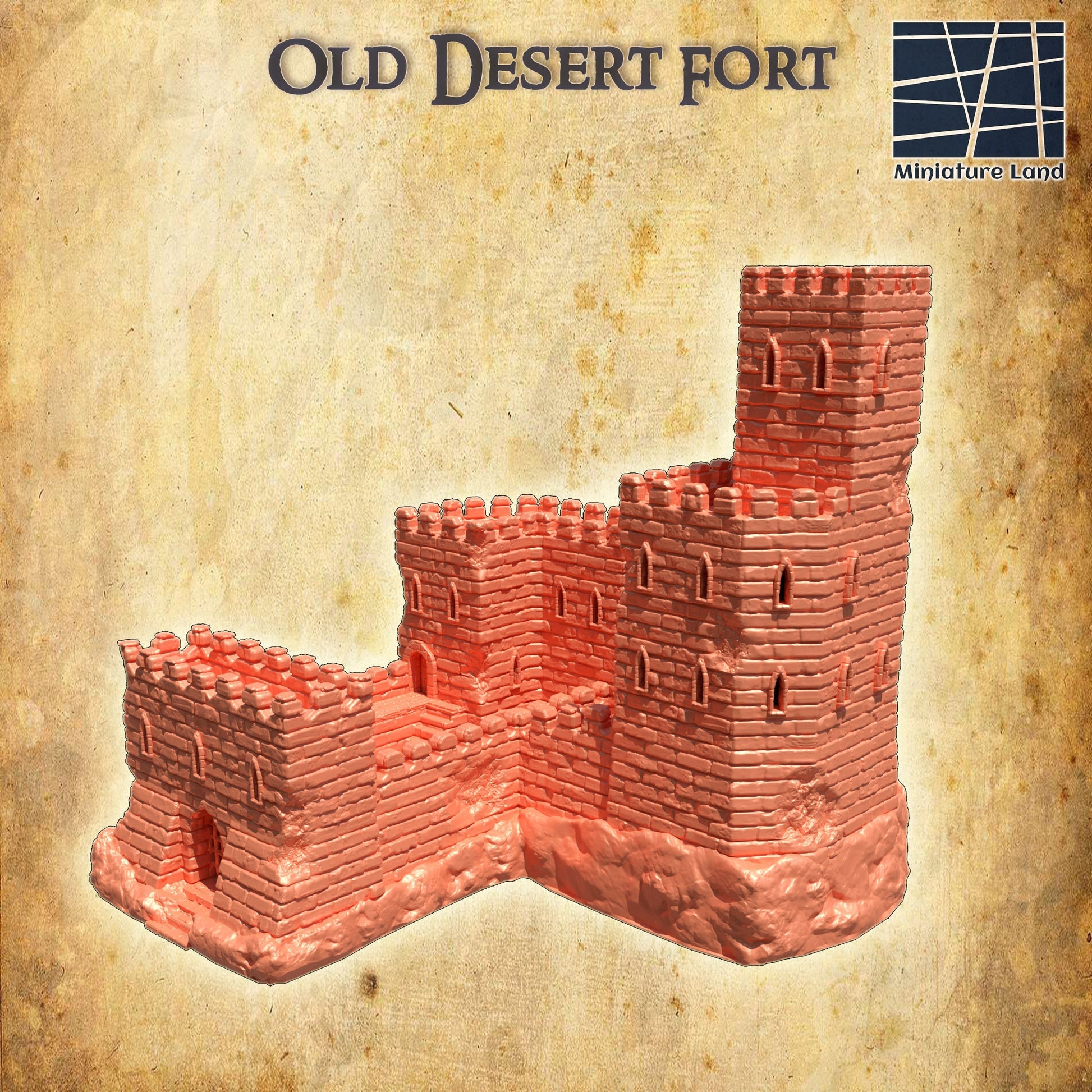 Old Desert Fort, Desert Fortress