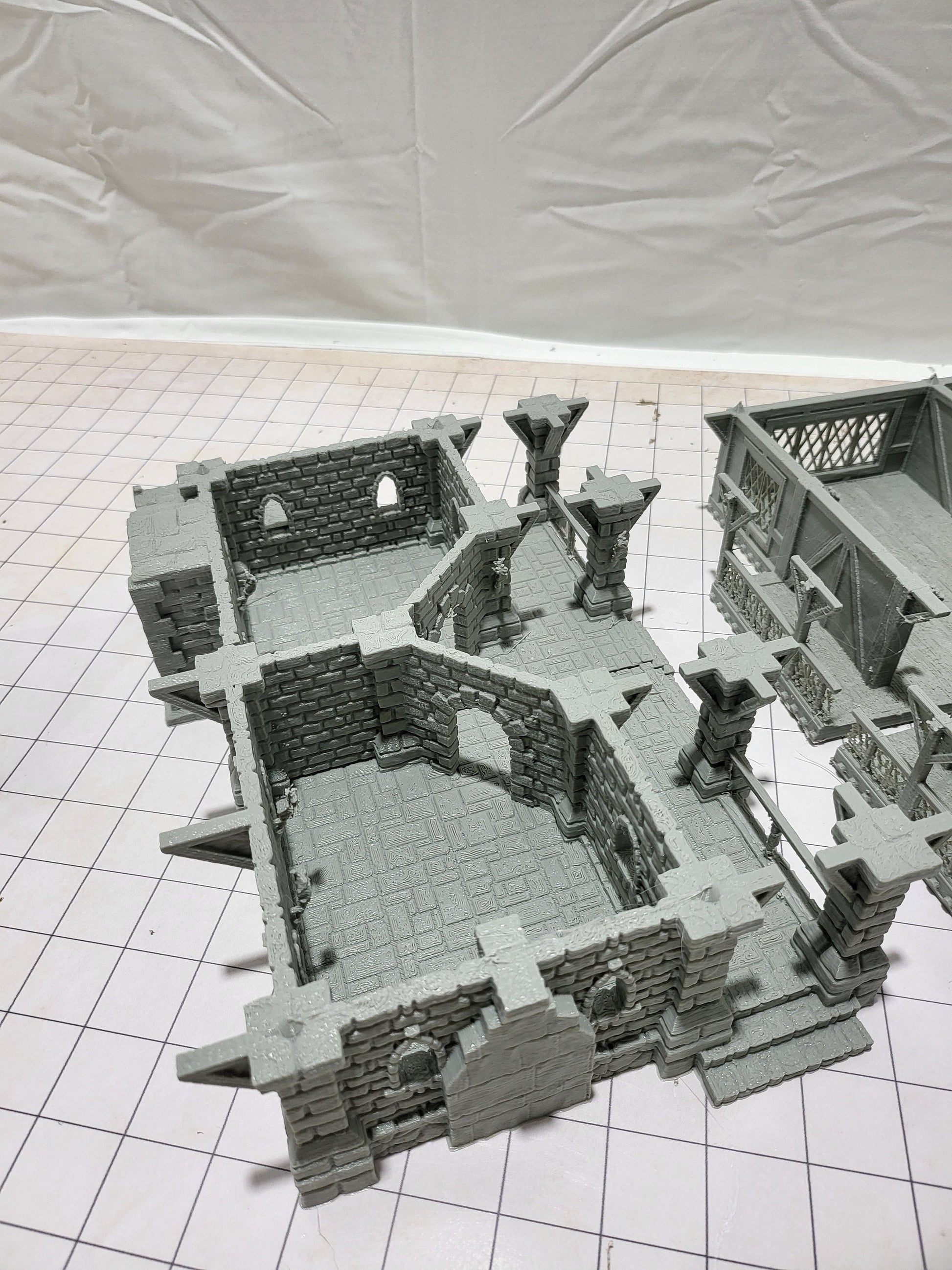 DnD Miniature, 40k Terrain, Train Terrain, Tabletop Town, Tabletop Game, Dnd Table, DND Terrain, DND Miniatures, gaming terrain, 28mm Castle, 28mm Terrain, warhammer, time keeper