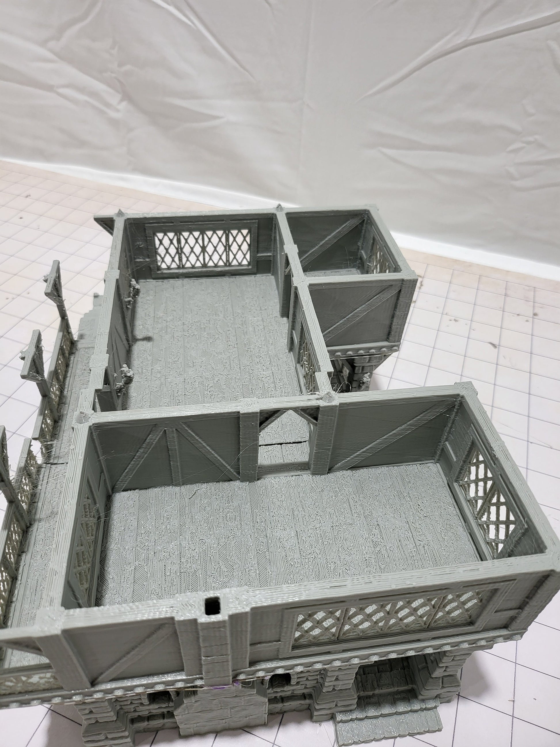 DnD Miniature, 40k Terrain, Train Terrain, Tabletop Town, Tabletop Game, Dnd Table, DND Terrain, DND Miniatures, gaming terrain, 28mm Castle, 28mm Terrain, warhammer, time keeper