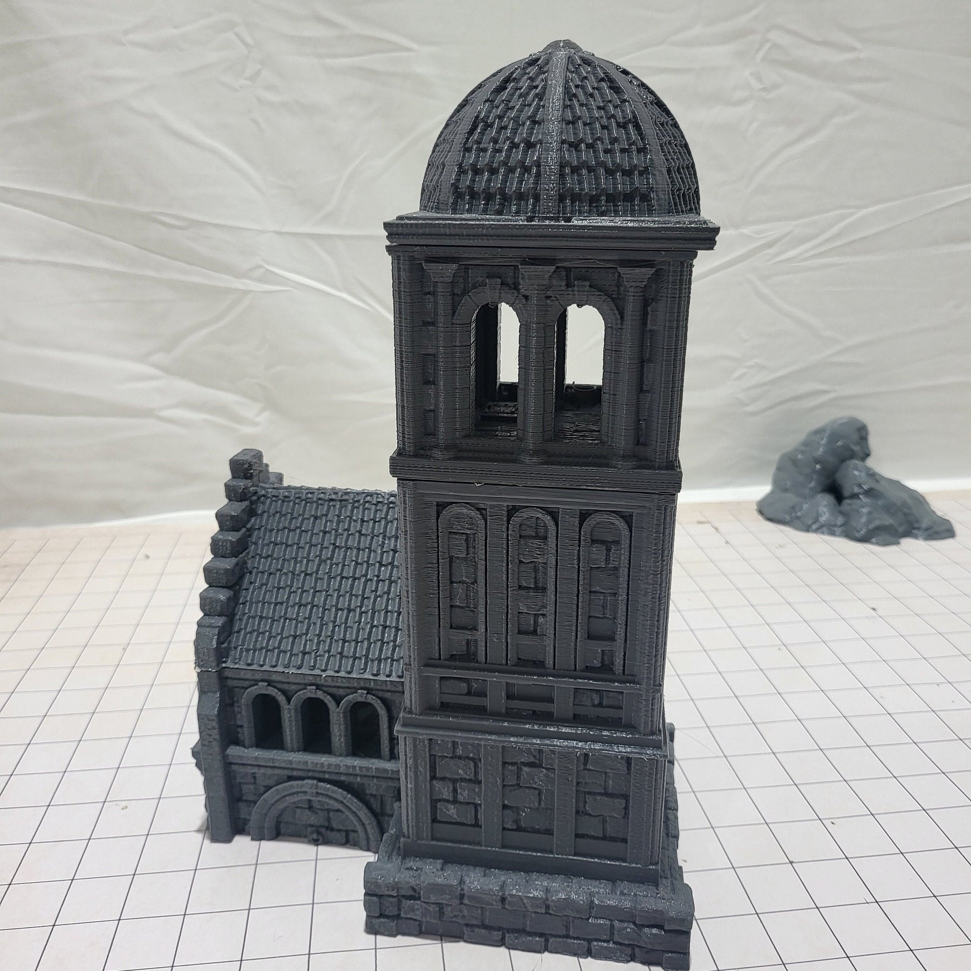 DnD Miniature, 40k Terrain, Train Terrain, Tabletop Town, Tabletop Game, Dnd Table, DND Terrain, DND Miniatures, gaming terrain, 28mm Castle, 28mm Terrain, warhammer, time keeper