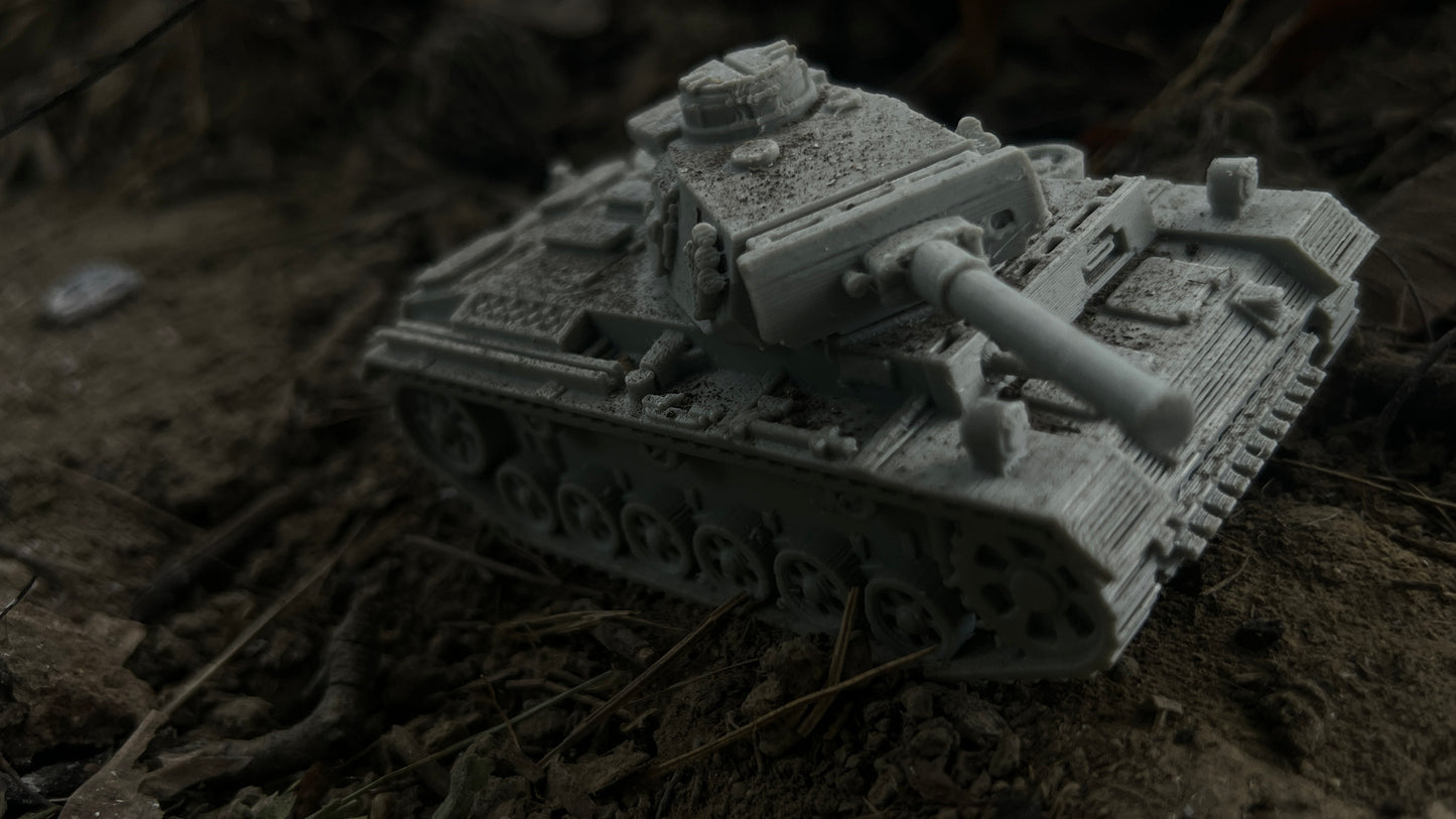 pz-iii-m-n-flamn, Panzerkampfwagen, PzKpfw V, , Modern warfare, Tabletop terrain, WW2, WWII,