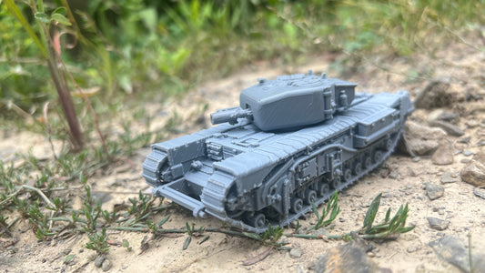 Churchill IV AVRE, , Modern warfare, Tabletop terrain, WW2, British army,