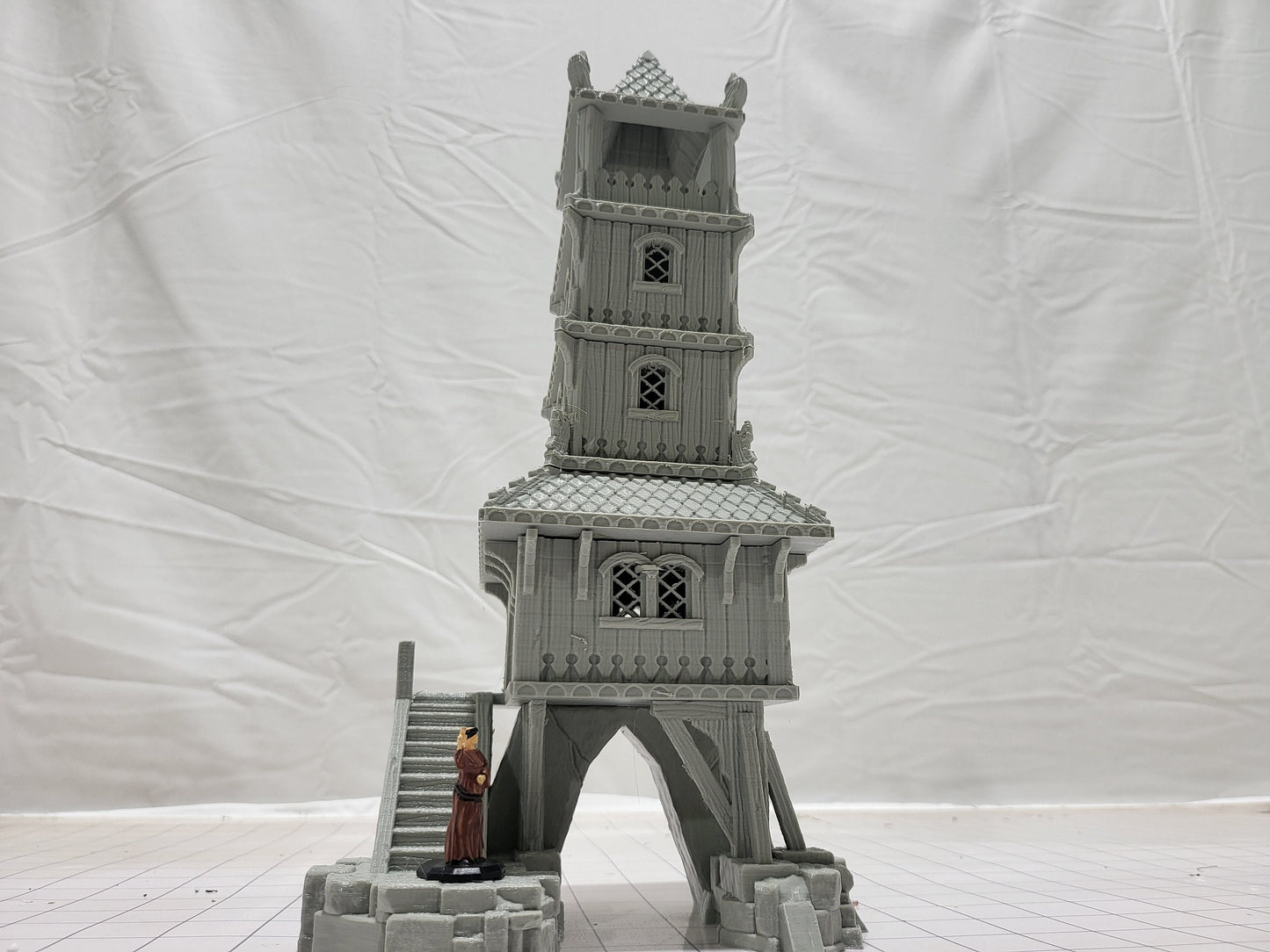 Lake District Tower House - Dungeons and Dragons - 15mm Terrain - Warhammer Terrain