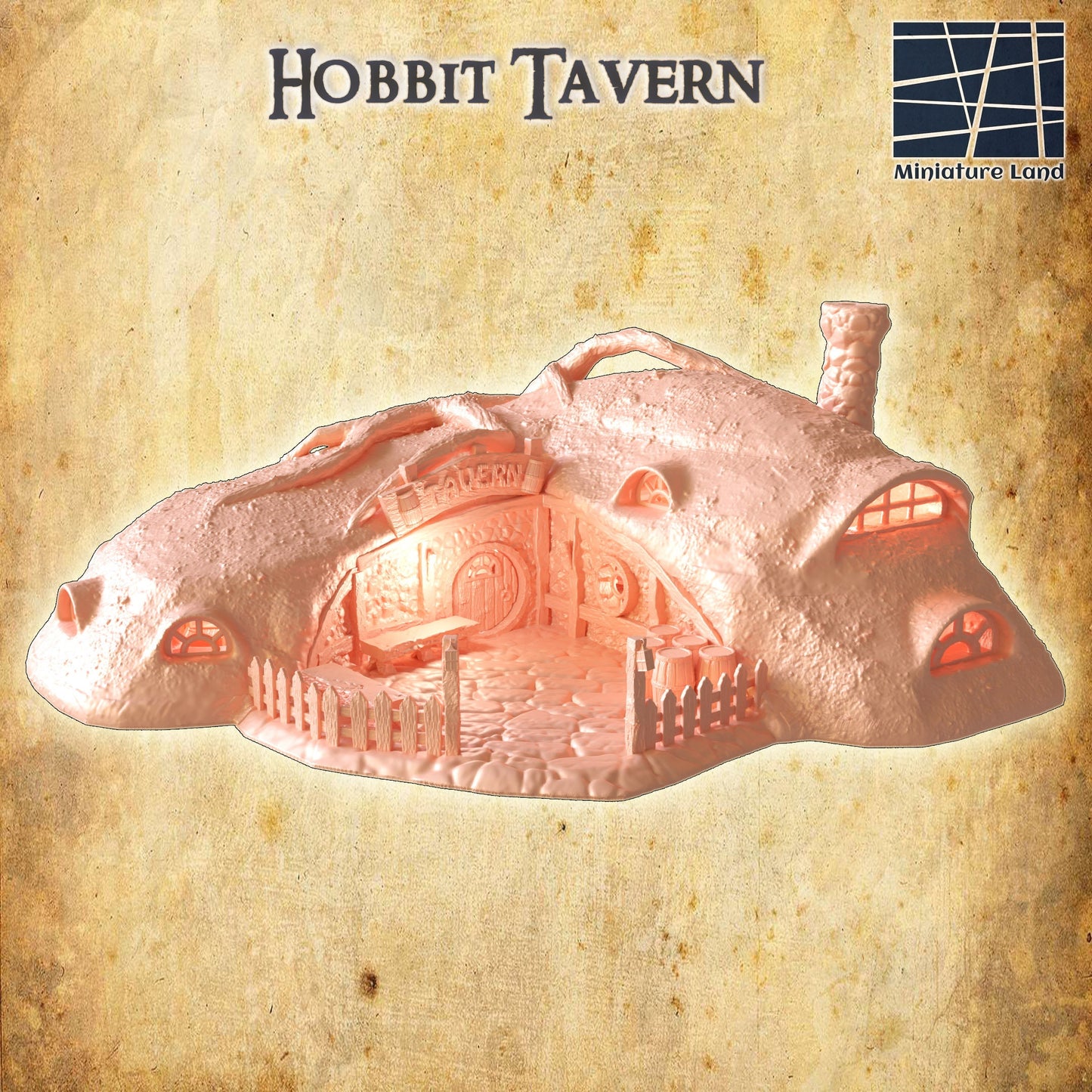 Small Hobbit Tavern, Hobbit Terrain, Hobbit Tavern