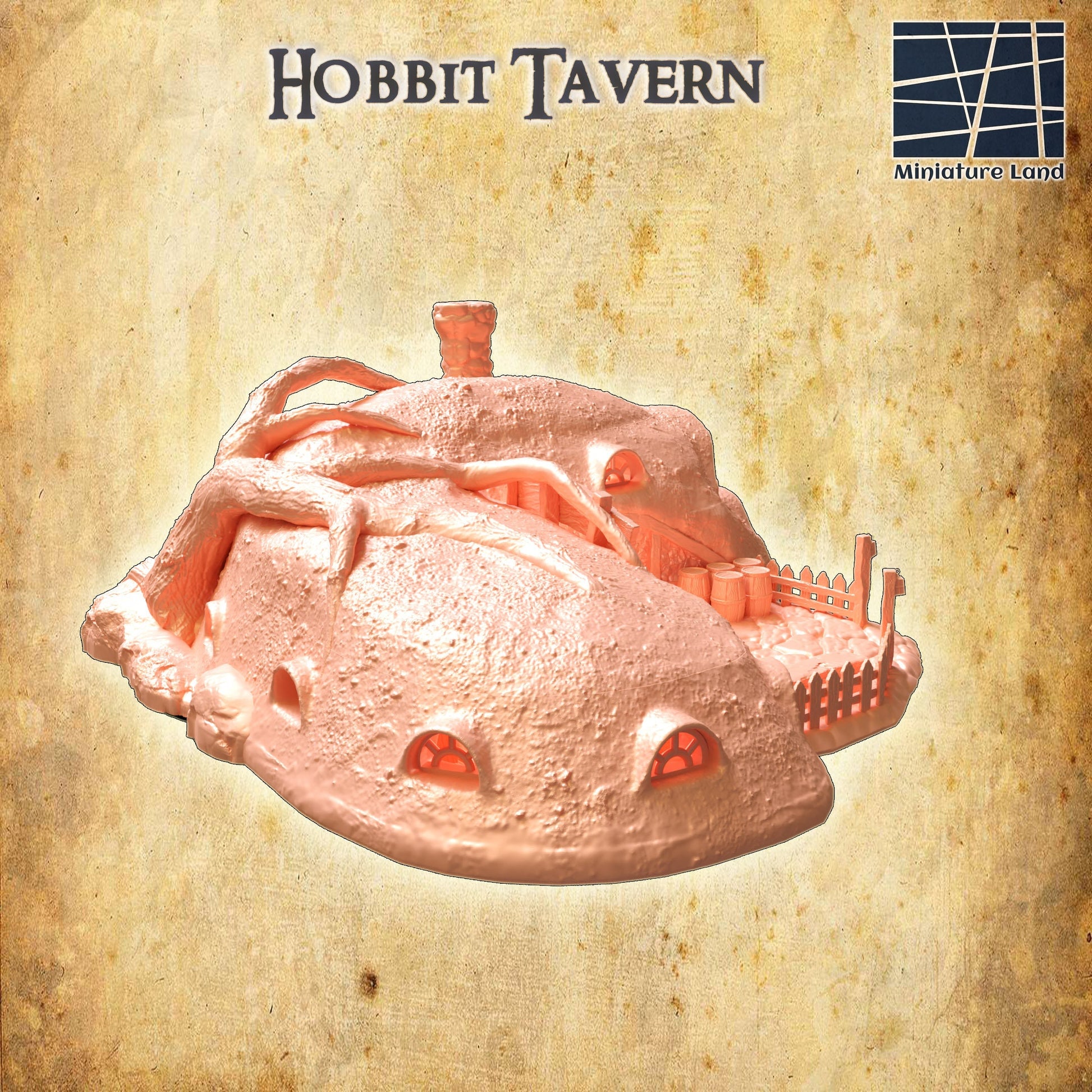 Small Hobbit Tavern, Hobbit Terrain, Hobbit Tavern