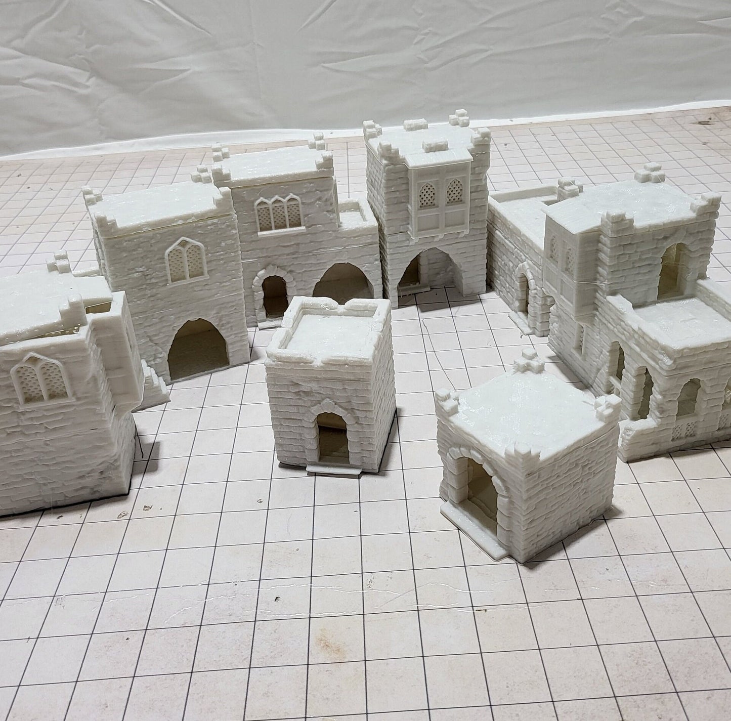 DnD Miniature, 40k Terrain, Train Terrain, Tabletop Town, Tabletop Game, Dnd Table, DND Terrain, DND Miniatures, gaming terrain, 28mm Castle, 28mm Terrain, warhammer, time keeper