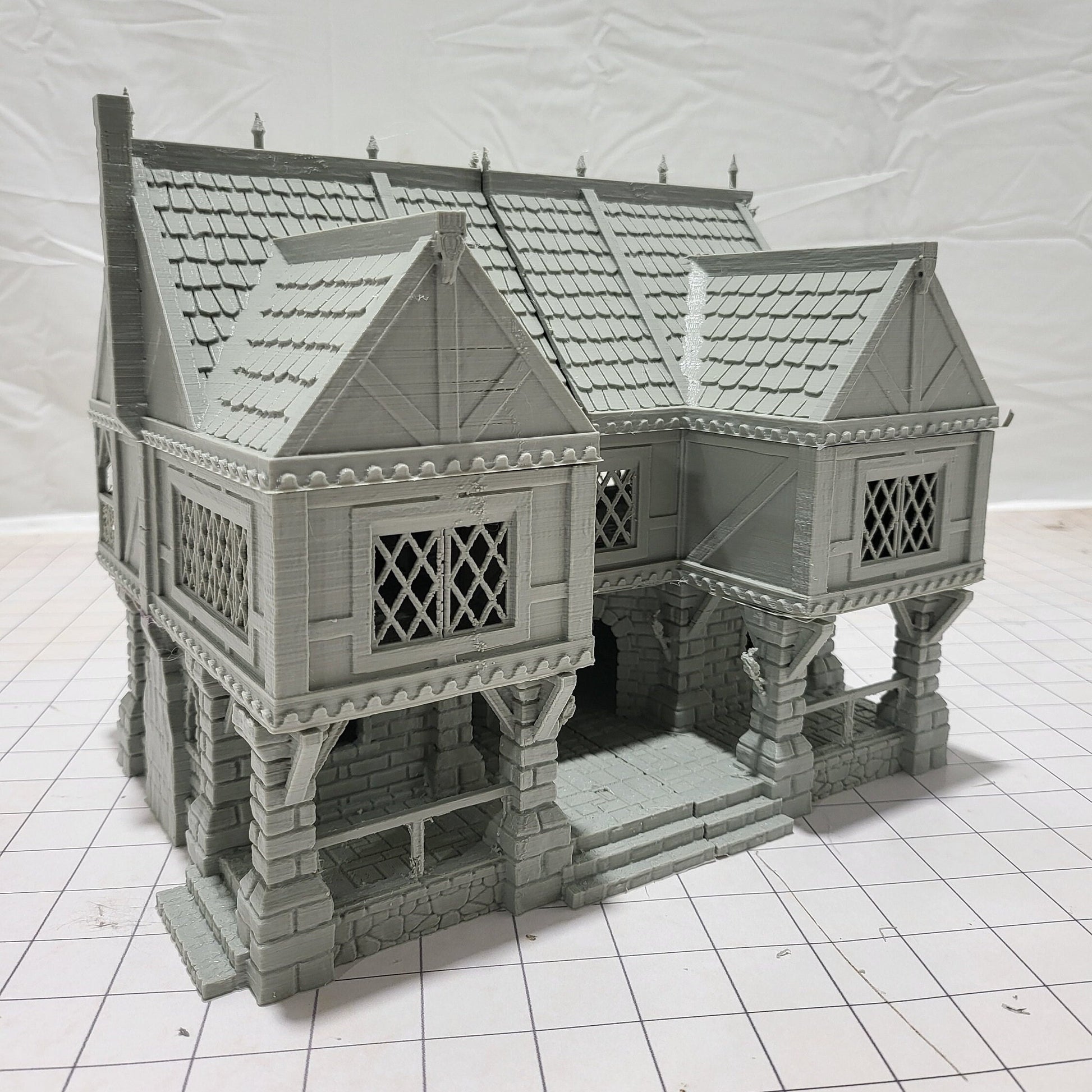 DnD Miniature, 40k Terrain, Train Terrain, Tabletop Town, Tabletop Game, Dnd Table, DND Terrain, DND Miniatures, gaming terrain, 28mm Castle, 28mm Terrain, warhammer, time keeper