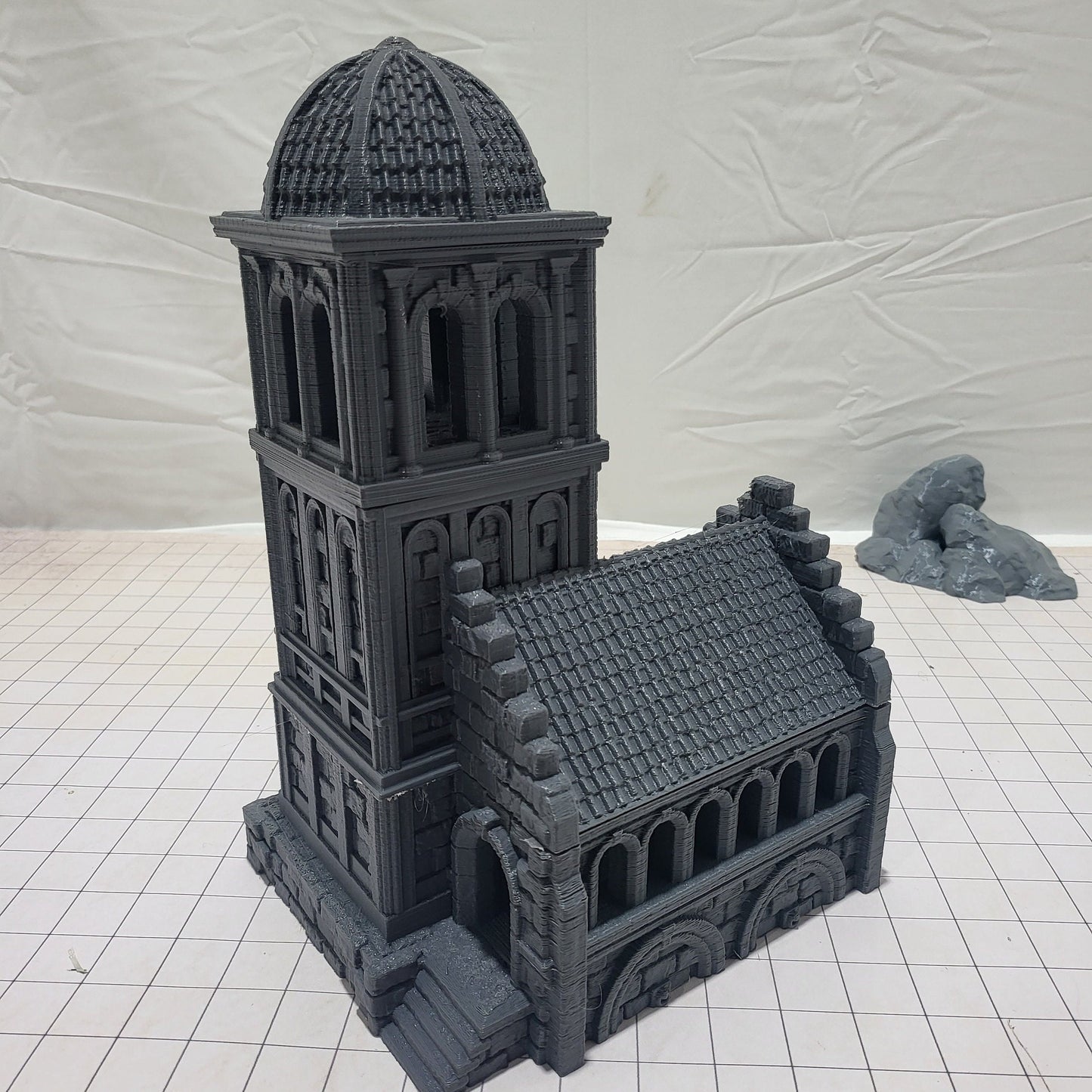 DnD Miniature, 40k Terrain, Train Terrain, Tabletop Town, Tabletop Game, Dnd Table, DND Terrain, DND Miniatures, gaming terrain, 28mm Castle, 28mm Terrain, warhammer, time keeper