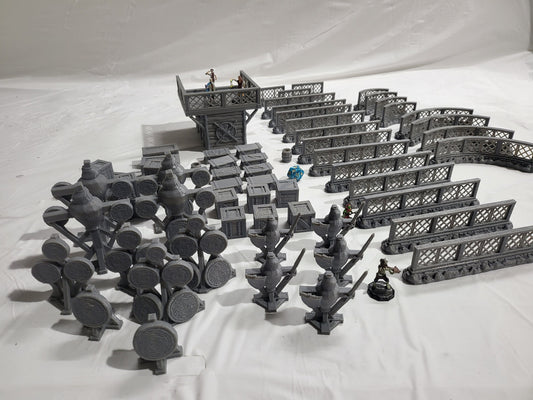 Training Yard Set - 28mm scale