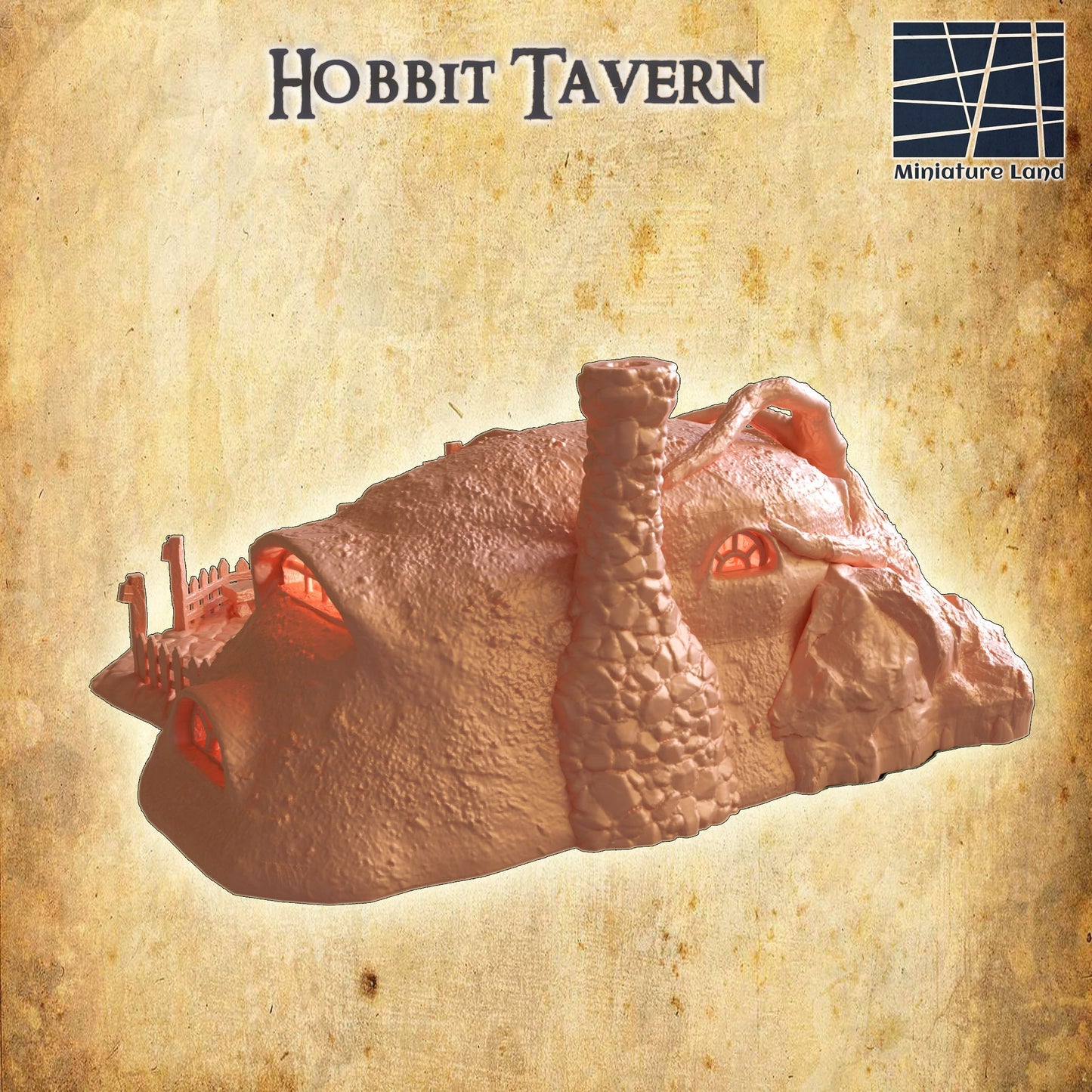 Small Hobbit Tavern, Hobbit Terrain, Hobbit Tavern