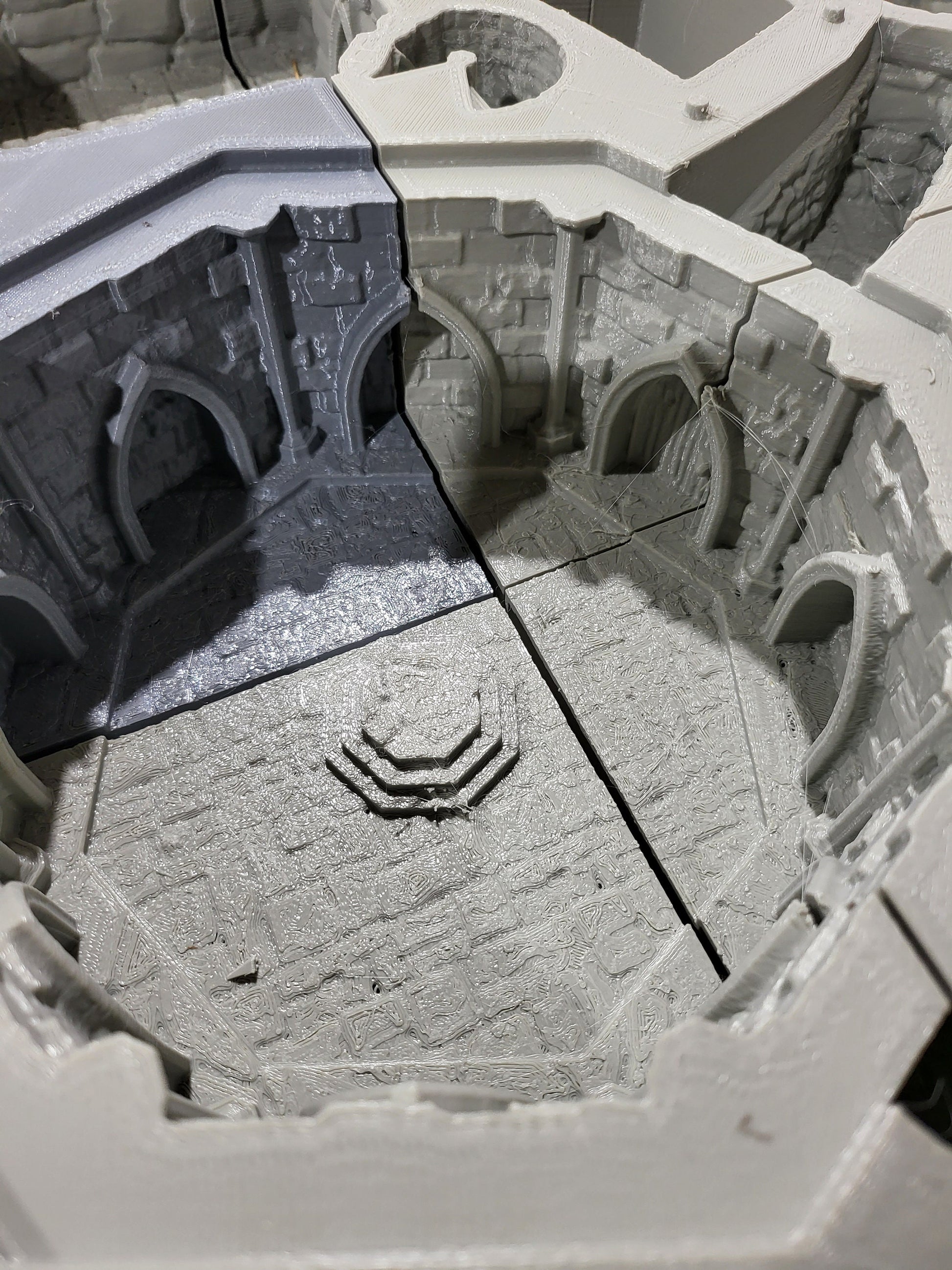 Curse of Strahd, Ravenloft, Christmas, Castle Terrain, wargaming, Dungeons and Dragons, miniatures, 3D printed, Fantasy Inn, Fantasy Terrain, RPG Terrain, Age of Sigmar, Fantasy Village, Tabletop, Tabletop terrain, Tabletop RPG, Buildings