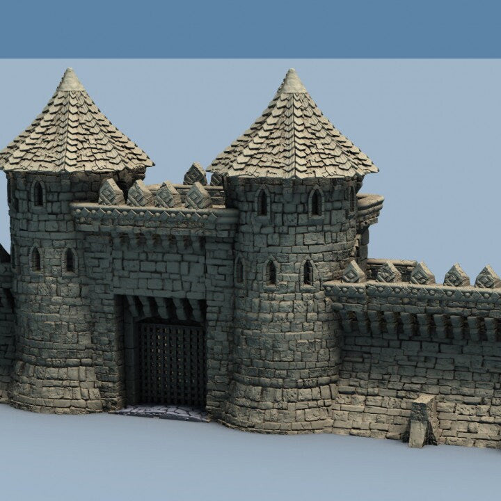 ARX Citadel, Walls & Gate, Gamescape3d