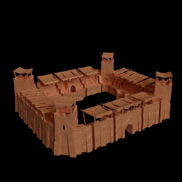 Modular Desert Arena, Gladiator, Gladiator Arena 28mm 29x25x12