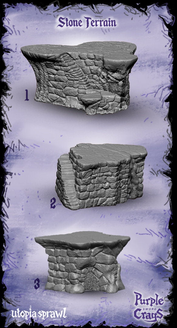 Adventure,Bundle ,Walkways ,Tombs ,Mausoleum ,DND ,DNd Terrain ,tabletop terrain ,terrain ,ruins, crags, slabs, dungeon labs, dungeon, vertical terrain, tabletop terrain, cave system, cavern, rocky terrain, tabletop rocks, dnd terrain, cliffs, slab