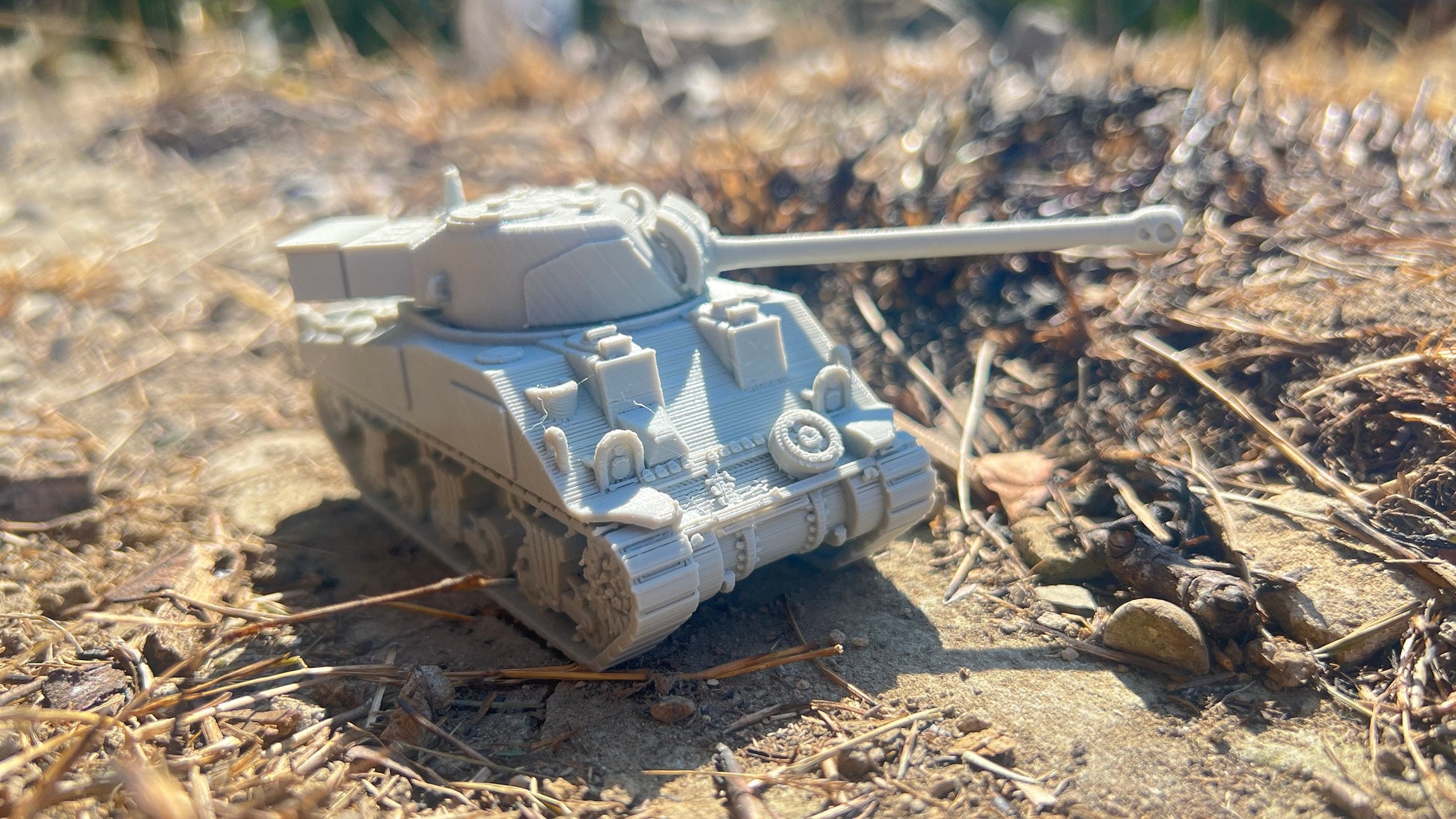 Sherman Firefly Tank for Tabletop Wargaming - Modern Warfare Tank Model