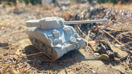 Sherman Firefly Tank for Tabletop Wargaming - Modern Warfare Tank Model