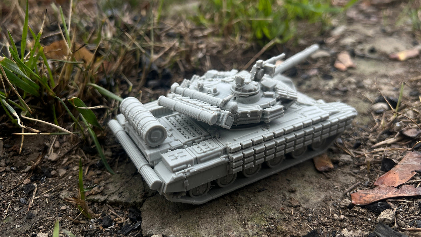 T-64 BV, Russian tank, , Modern warfare, Tabletop terrain,