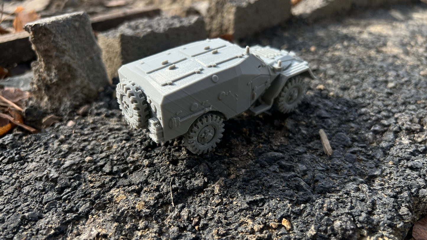 BTR-40B, Truck, Soviet Era, Post War, cold war, tabletop gaming, tabletop terrain