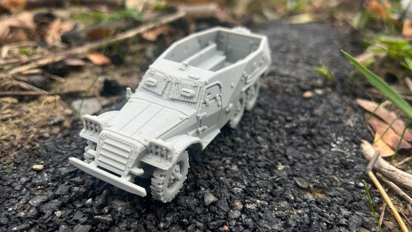 BTR-152 Truck for Tabletop Wargaming - Soviet Era Post-War Cold War Model