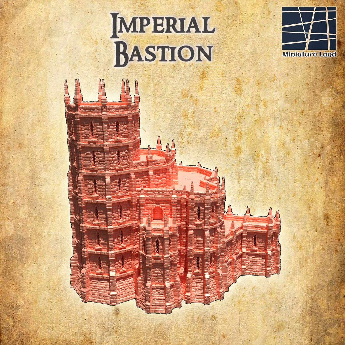 The Imperial Bastion is a magnificent castle structure that is sure to make a statement in any imperial city. Its towering presence combined with the intricate details and countless playable spaces make it a must-have