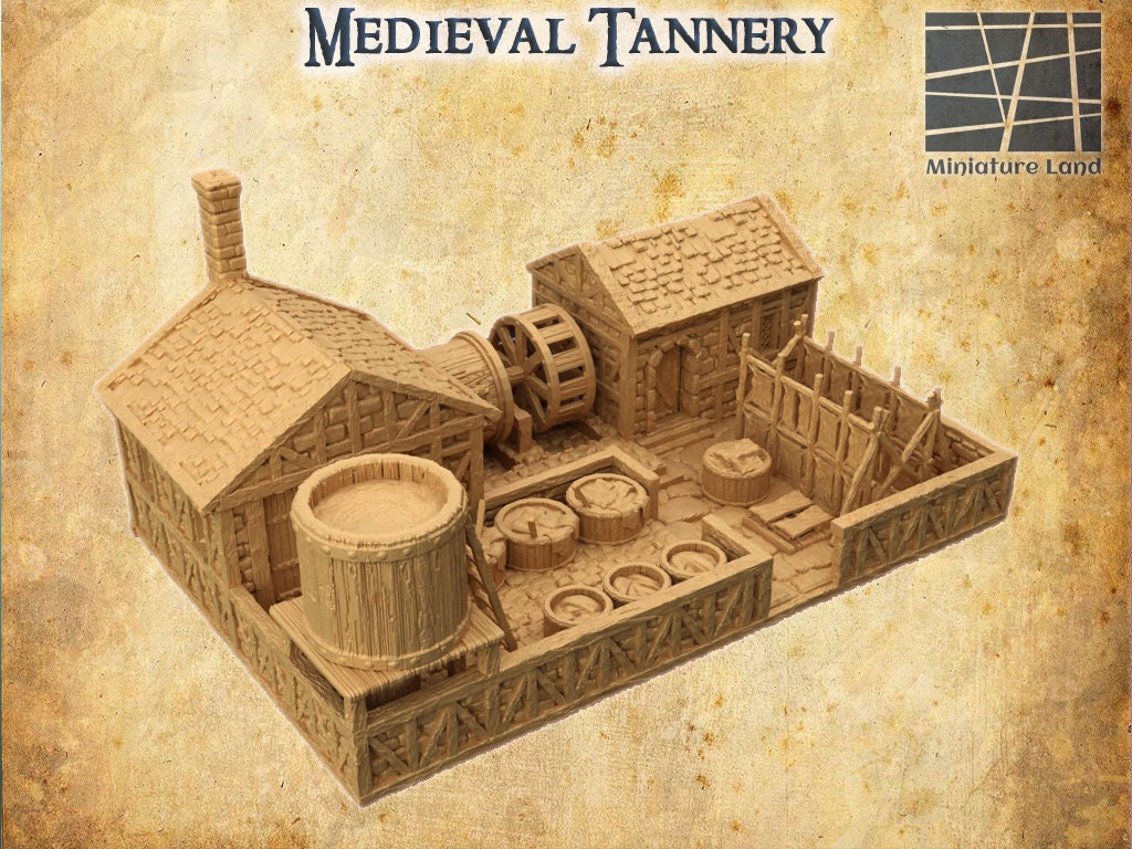 ClockTower, Mordheim, dungeons and Dragons, Ruined, houses,Tabletop, Fantasy Terrain, Town Set, Town and Market, Mordheim Set, Wargaming, Dungeons and Dragons, Lord of the rings, RPG Set, Village Set, building set, small town, Market, town, Tannery