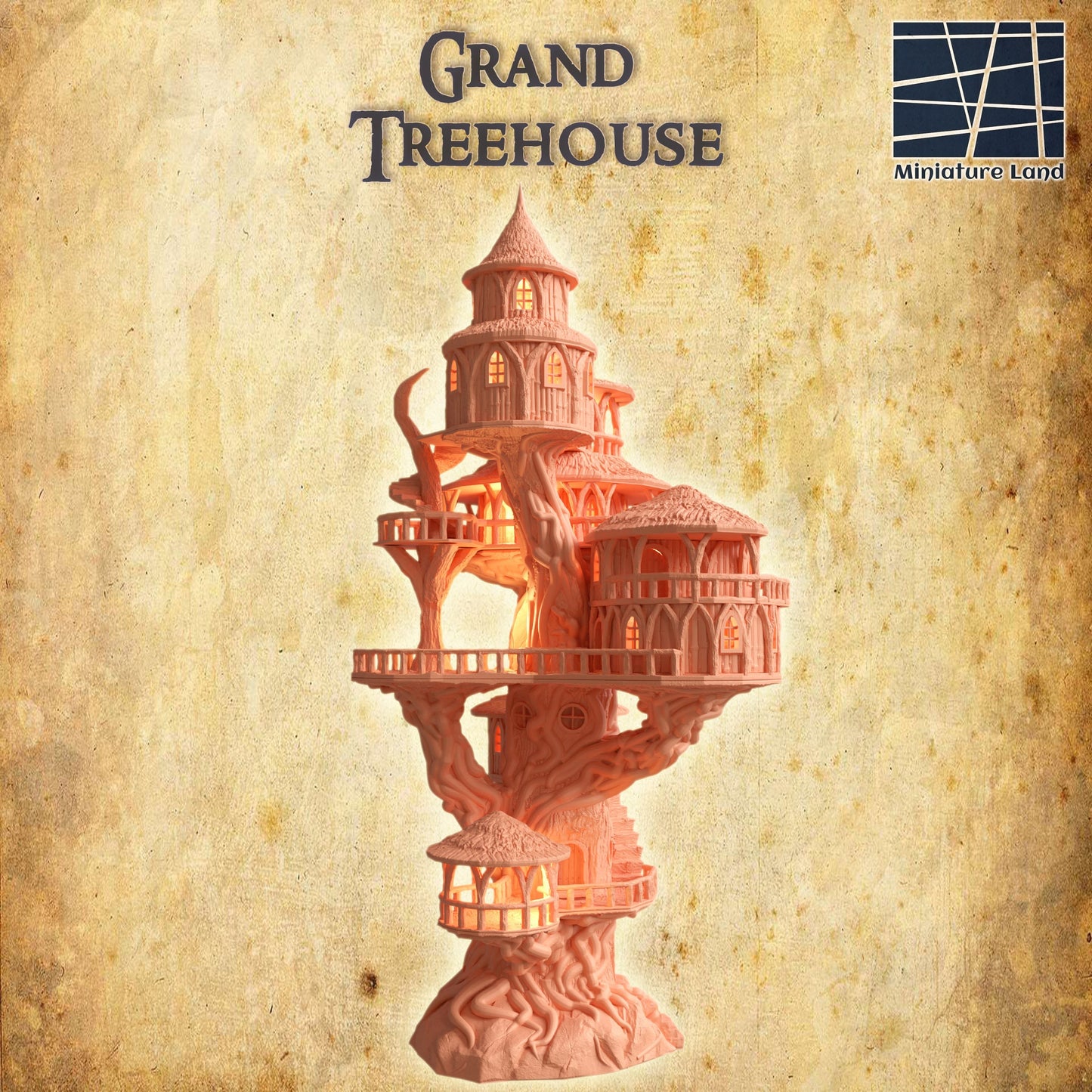 Grand Tree House, Tree Palace, 7 levels