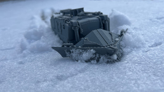 LVTP-5, Landing craft, Post War tank, World War 2, tabletop gaming, tabletop terrain