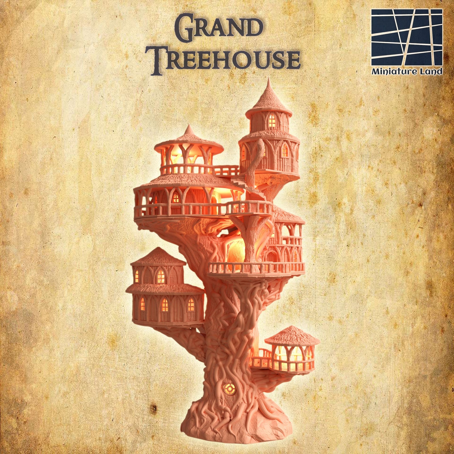 Grand Tree House, Tree Palace, 7 levels