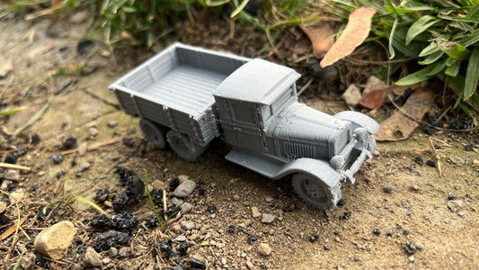 ZIS-6, Truck, Soviet Era, Post War, cold war, tabletop gaming, tabletop terrain