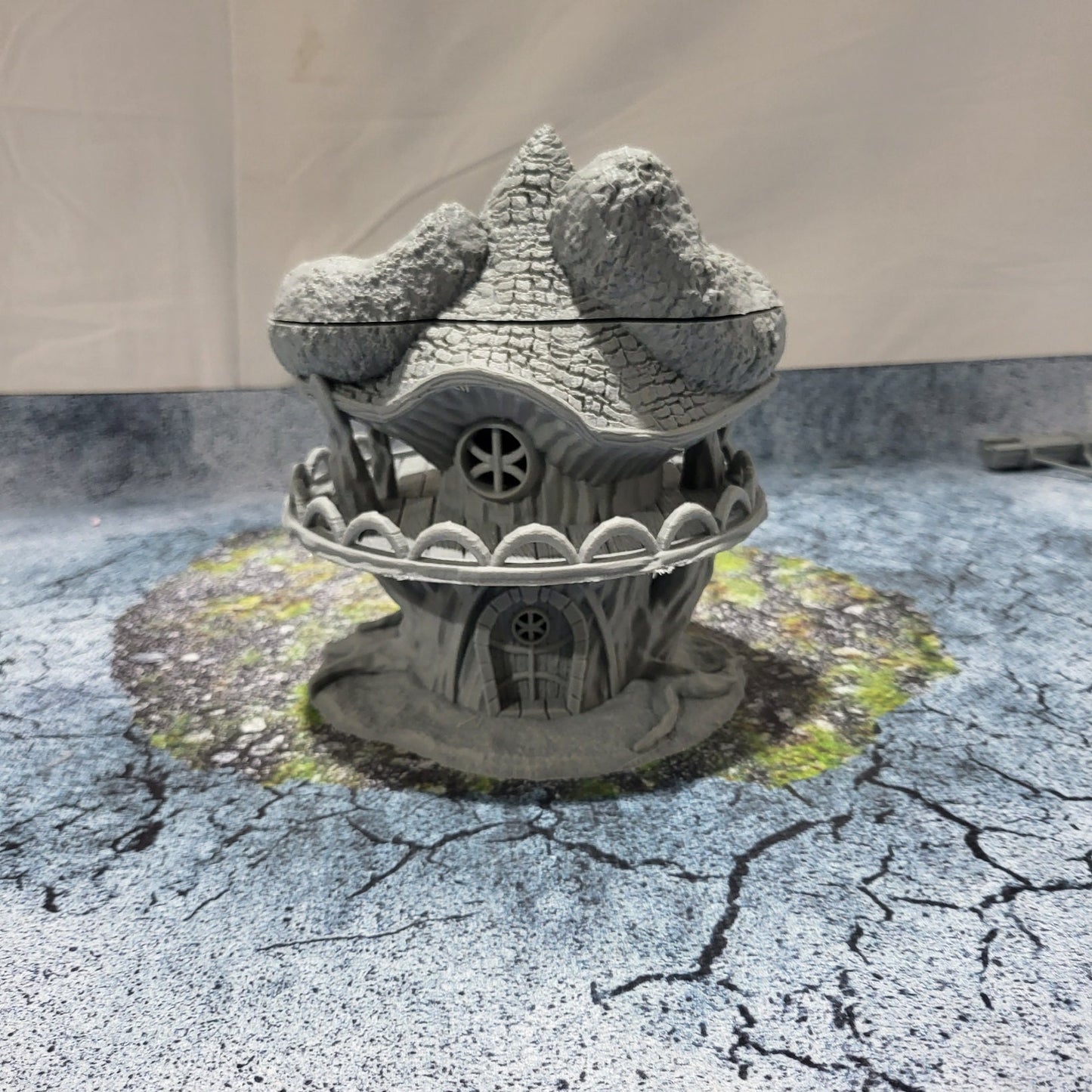 Fairy Village, House 2, Fairy House 2, 28mm Terrain, Fantasy Terrain, dungeons and Dragons