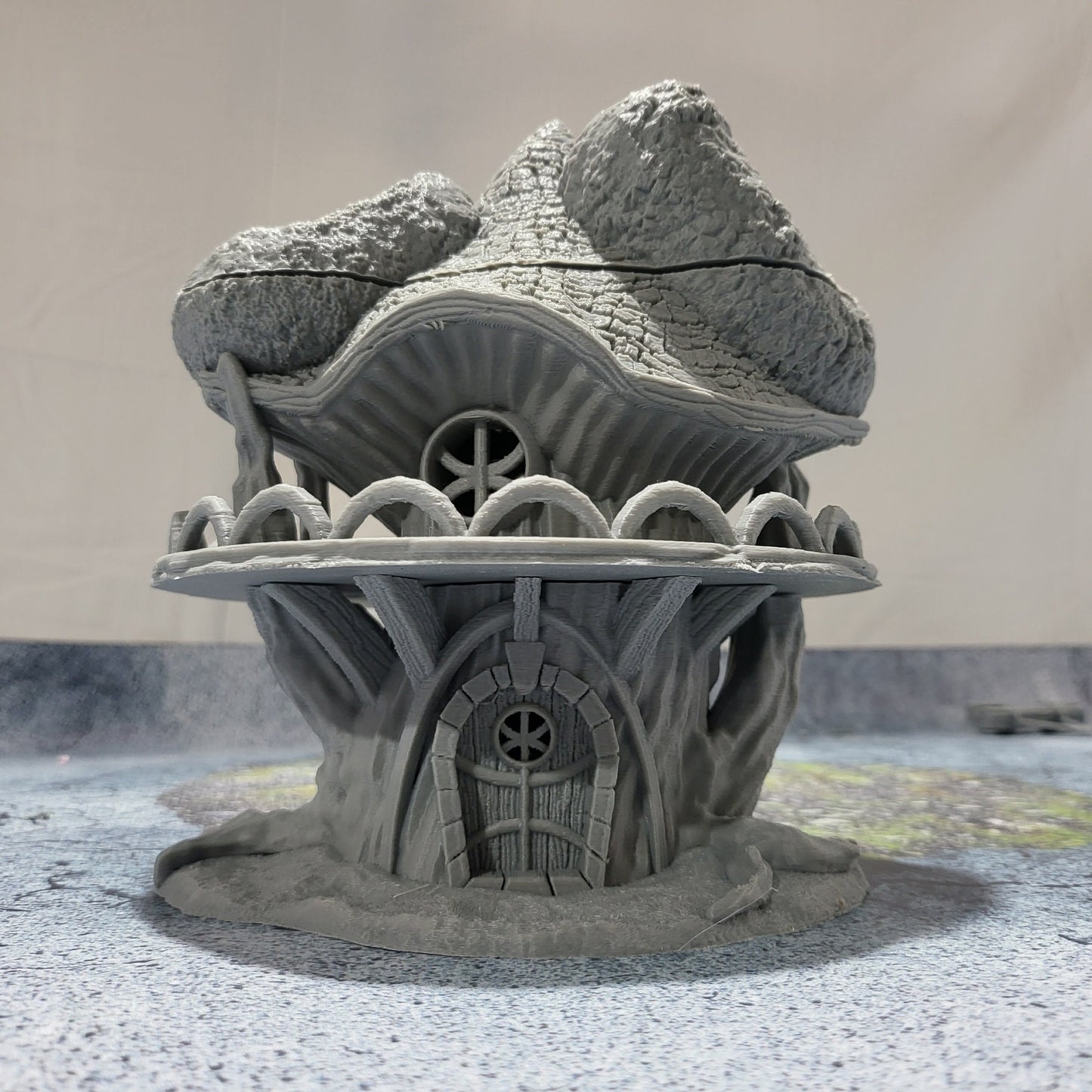 Fairy Village, House 2, Fairy House 2, 28mm Terrain, Fantasy Terrain, dungeons and Dragons