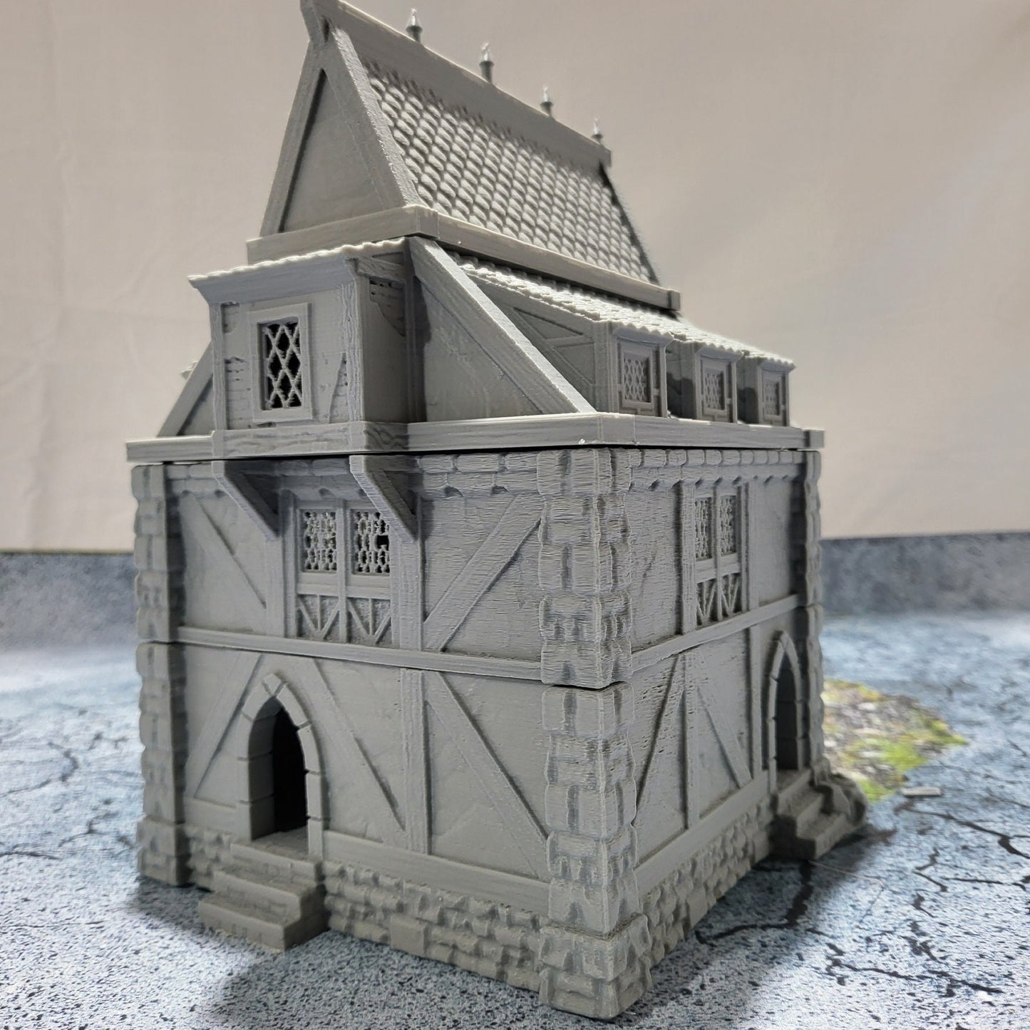 Watermill - Drennheim City Terrain - 28mm Terrain - Working Water wheel - Dungeons and Dragons - 28mm Terrain - warhammer terrain