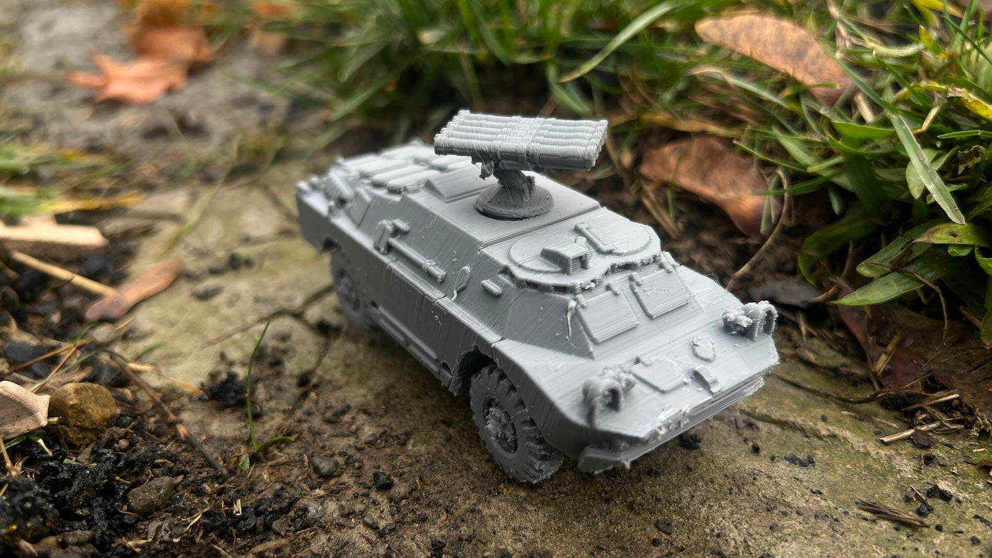 BRDM-2 Spandrel, Truck, Soviet Era, Post War, cold war, tabletop gaming, tabletop terrain