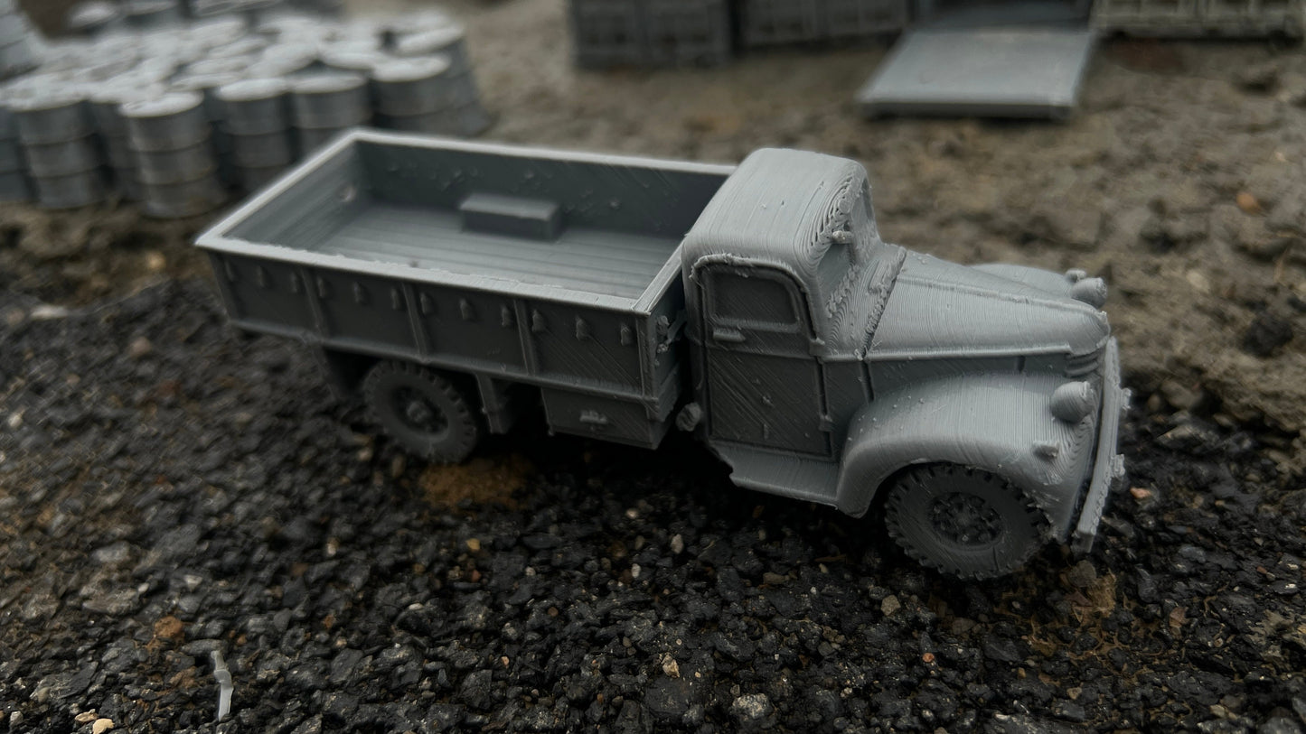 Chevrolet 1542 open top truck, , Modern warfare, Tabletop terrain, WW2, Modern tank,