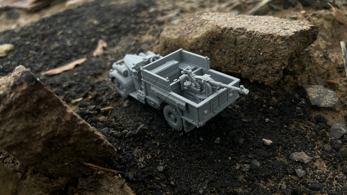 Chevrolet 30 cwt LRDG patrol truck, , Modern warfare, Tabletop terrain, WW2, Modern tank,