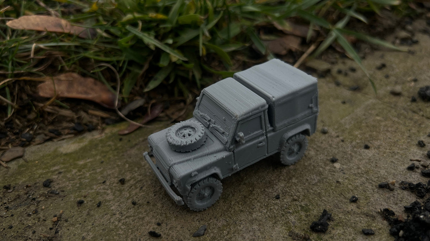 Land Rover 90 for Tabletop Wargaming - Modern Warfare Vehicle Model