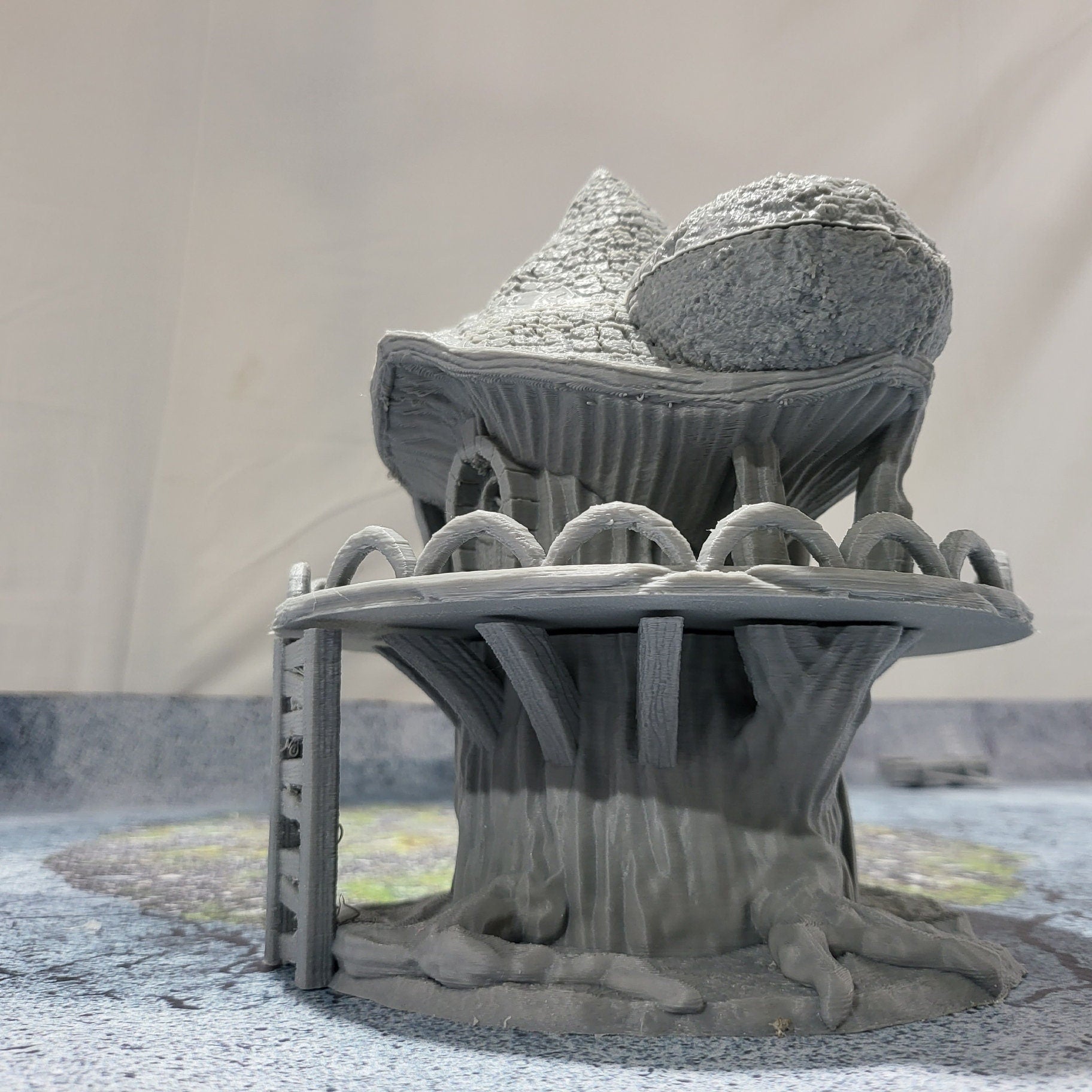 Fairy Village, House 2, Fairy House 2, 28mm Terrain, Fantasy Terrain, dungeons and Dragons