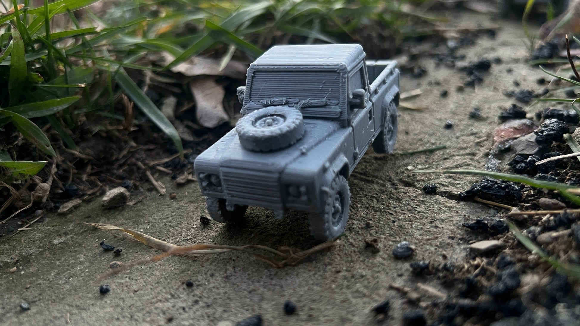 Land rover 90 pickup, car, Modern warfare, Tabletop terrain, WW2, Modern tank,