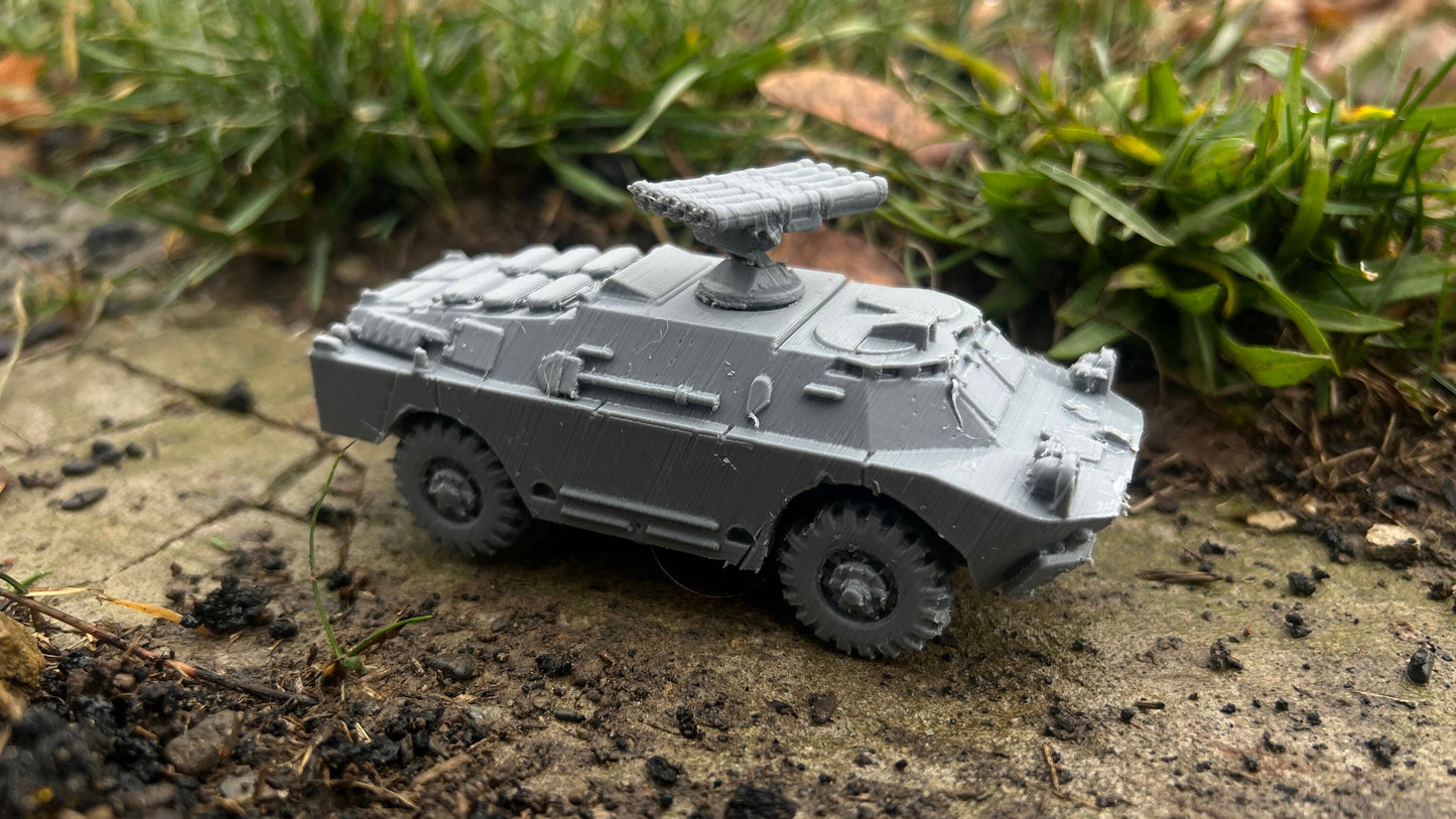 BRDM-2 Spandrel, Truck, Soviet Era, Post War, cold war, tabletop gaming, tabletop terrain