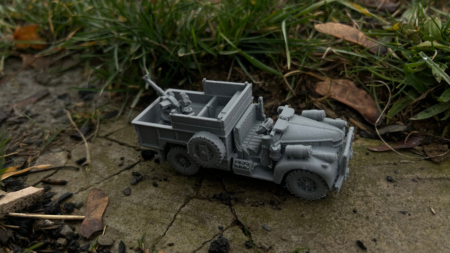 Chevrolet 30 cwt LRDG patrol truck, , Modern warfare, Tabletop terrain, WW2, Modern tank,