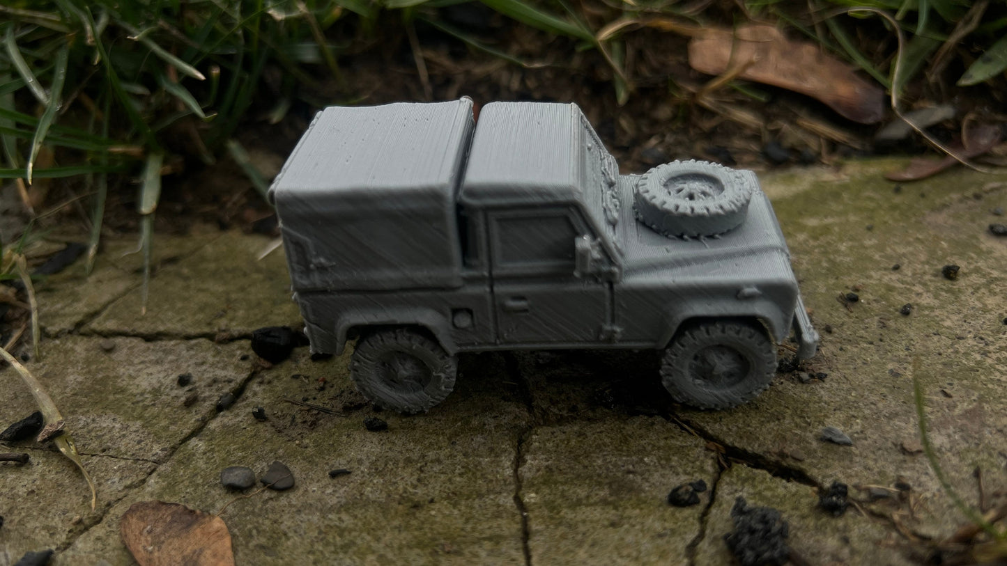 Land Rover 90 for Tabletop Wargaming - Modern Warfare Vehicle Model