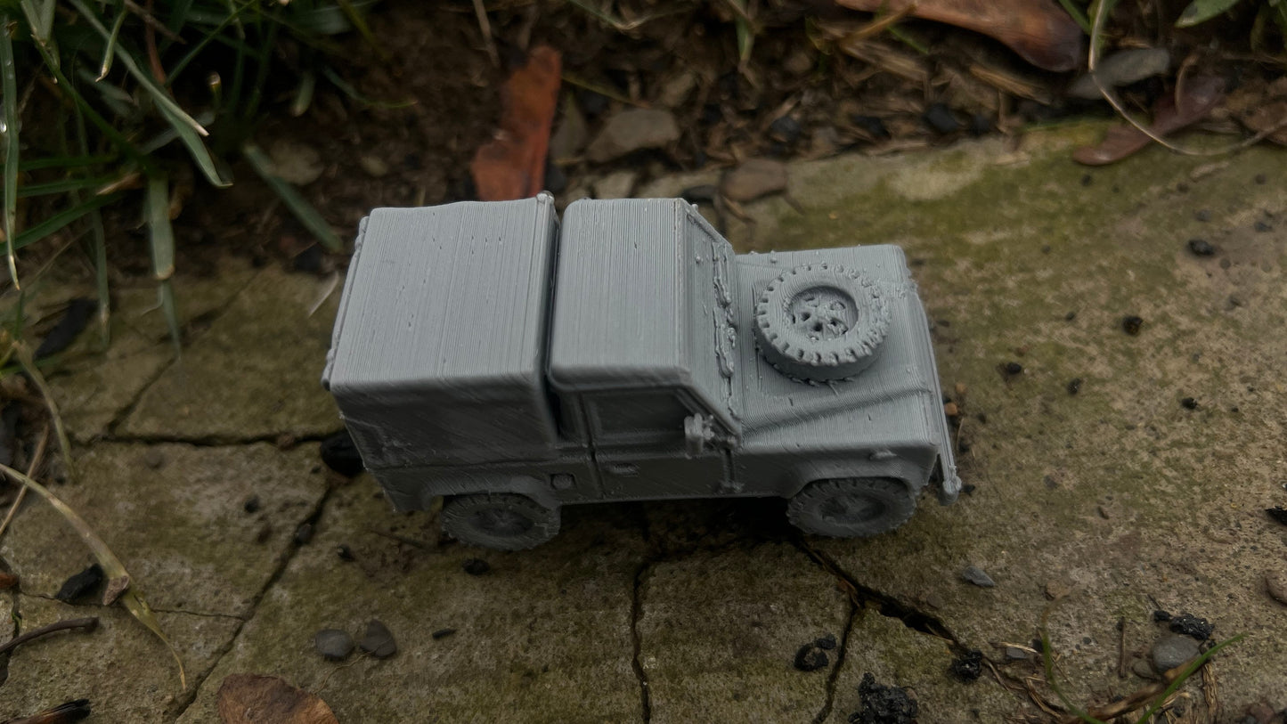 Land Rover 90 for Tabletop Wargaming - Modern Warfare Vehicle Model