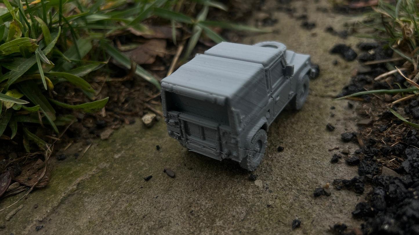 Land Rover 90 for Tabletop Wargaming - Modern Warfare Vehicle Model